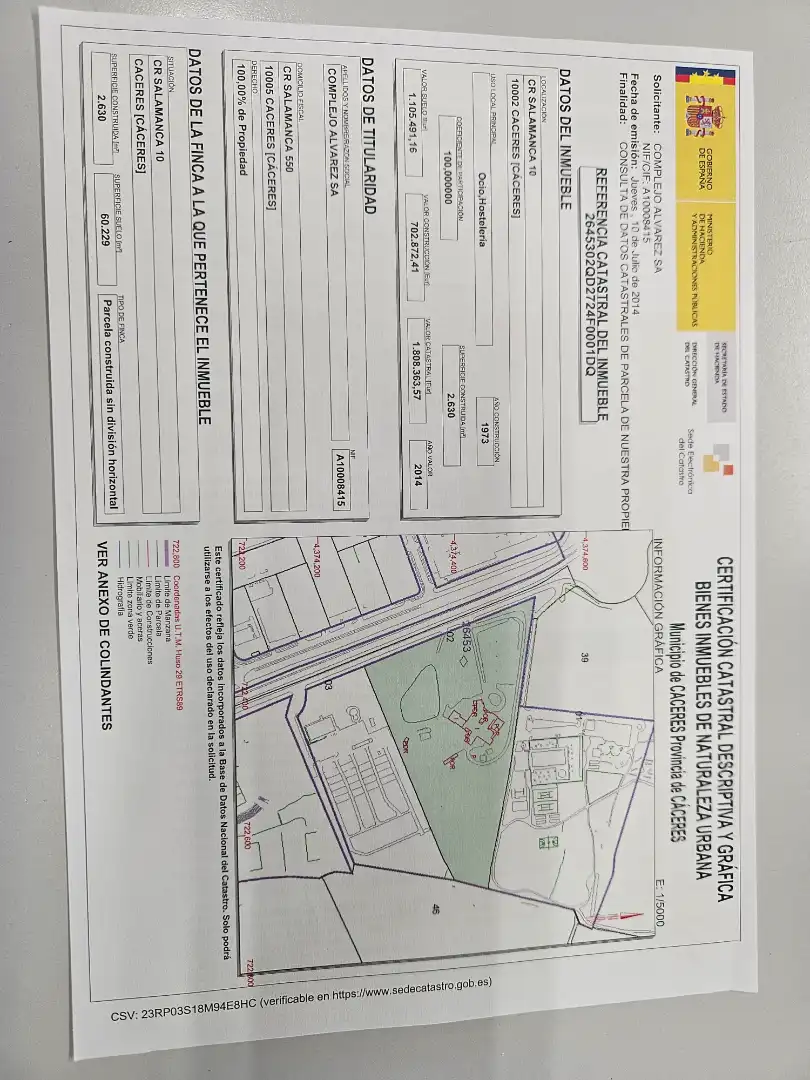 Gebäude zum Verkauf in Cáceres mit Alarm