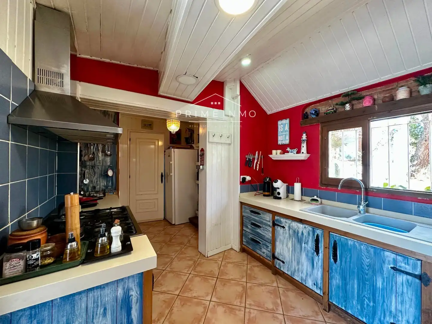 Cocina de Finca rústica en venta en Camarles con Calefacción, Terraza y Trastero
