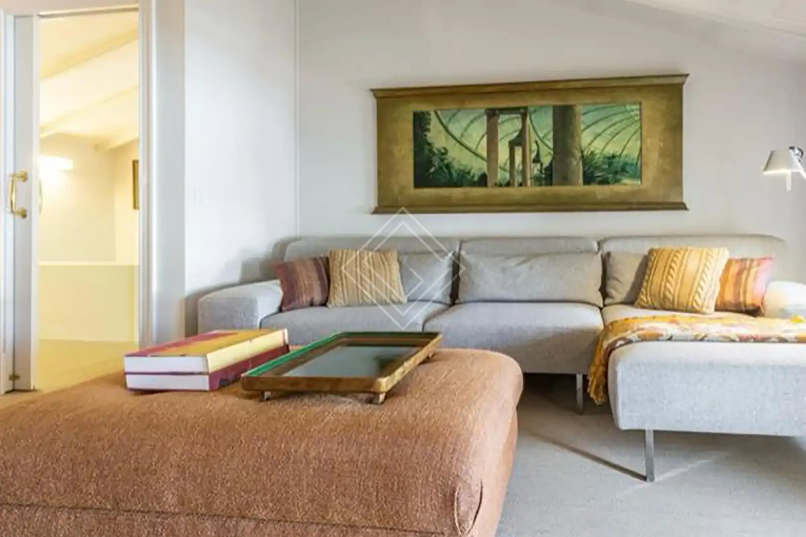 Wohnzimmer von Dachboden zur Miete in Barrio de Salamanca