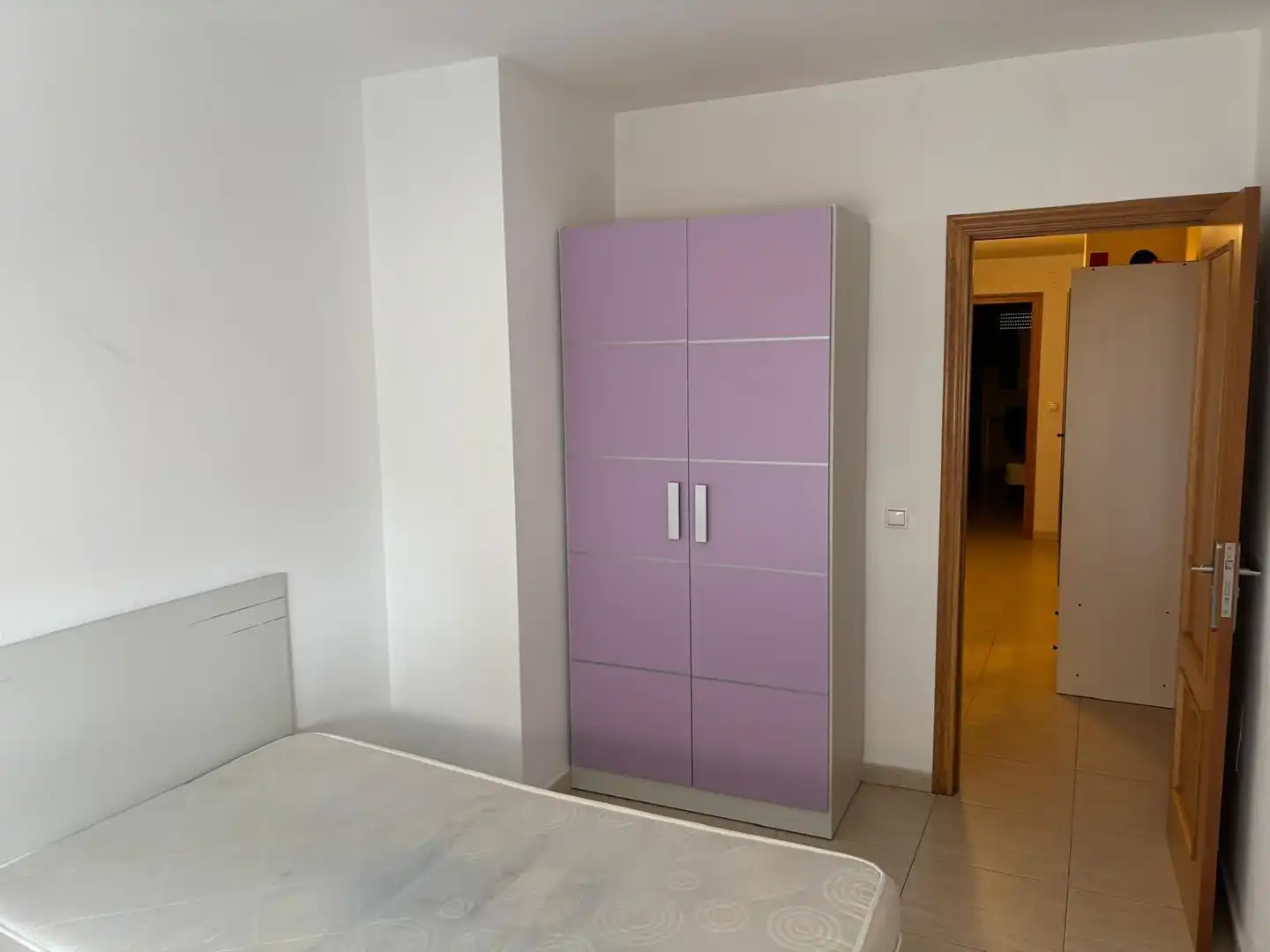 Schlafzimmer von Wohnung zur untervermieten in Murcia mit Klimaanlage, Heizung und Möbliert