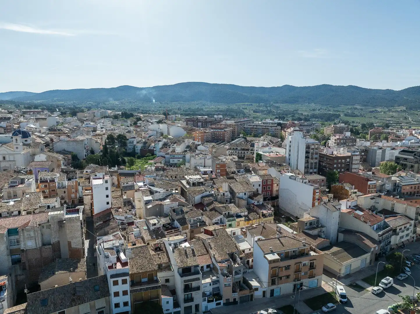 Vista exterior de Casa adosada en venta en Ibi