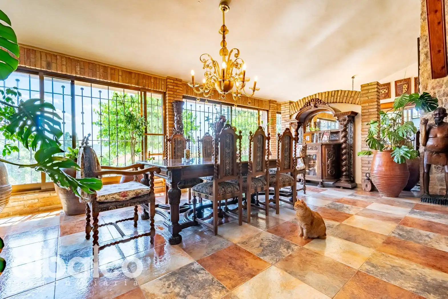 Comedor de Casa o chalet en venta en El Milà con Aire acondicionado, Jardín privado y Terraza