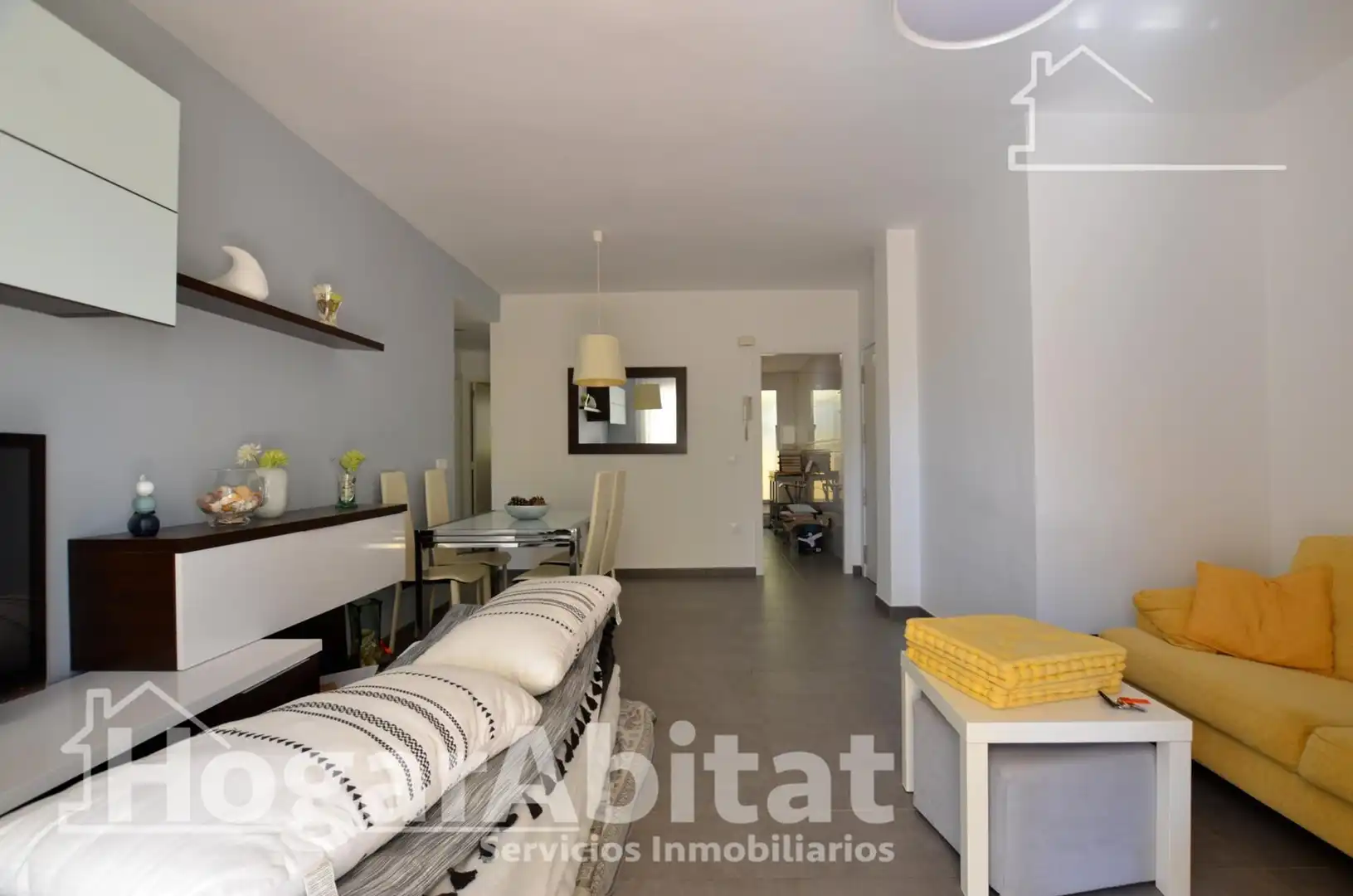 Living room of Flat for sale in Xeraco  with Terrace, Storage room and Balcony