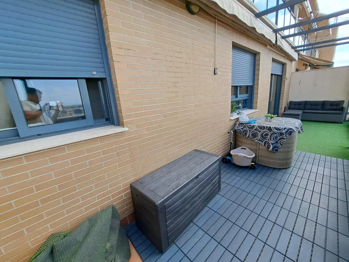 Terraza de Ático en venta en Casc Urbà
