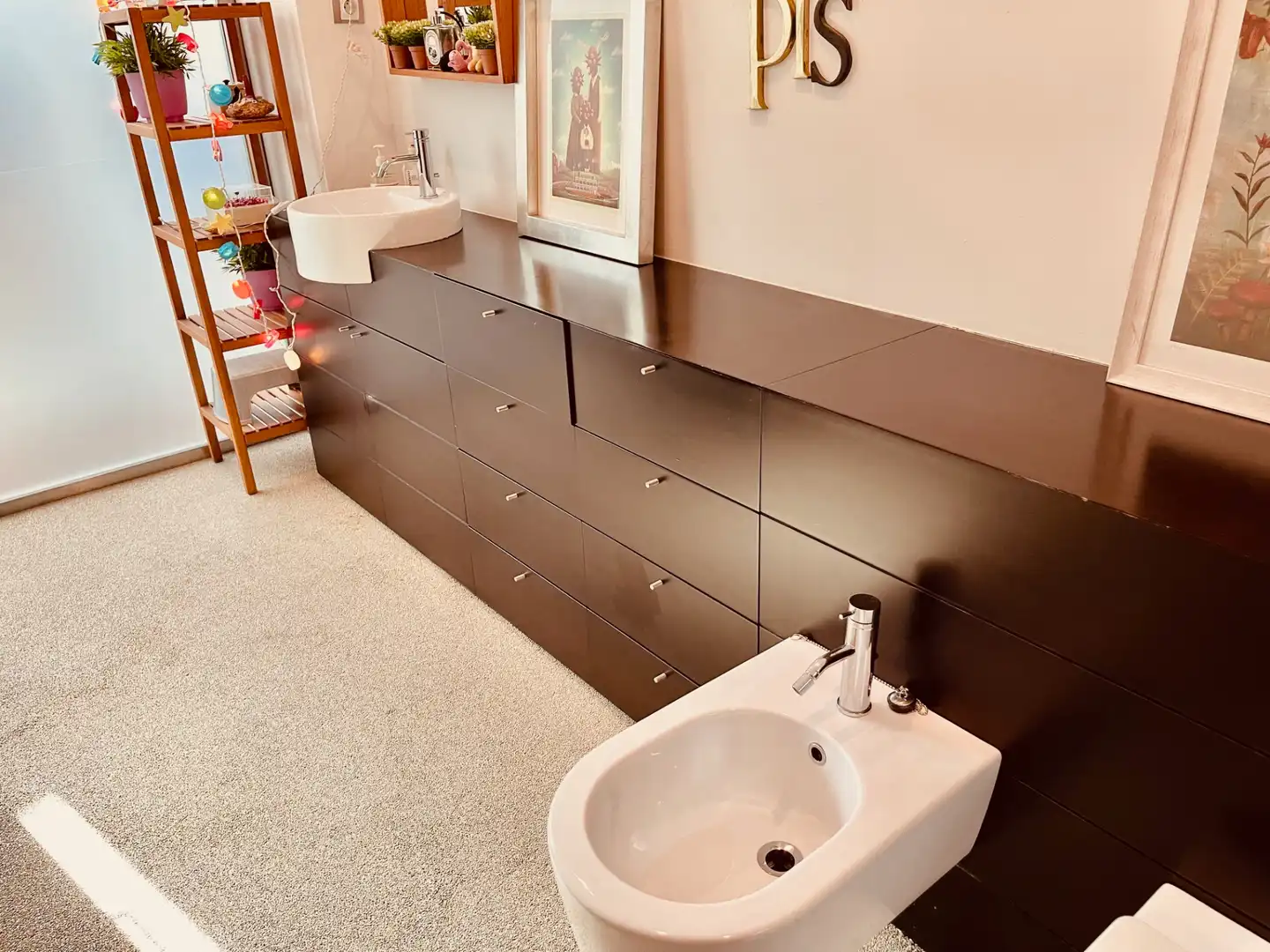 Badezimmer von Maisonette zur Miete in Madrid mit Klimaanlage, Heizung und Möbliert