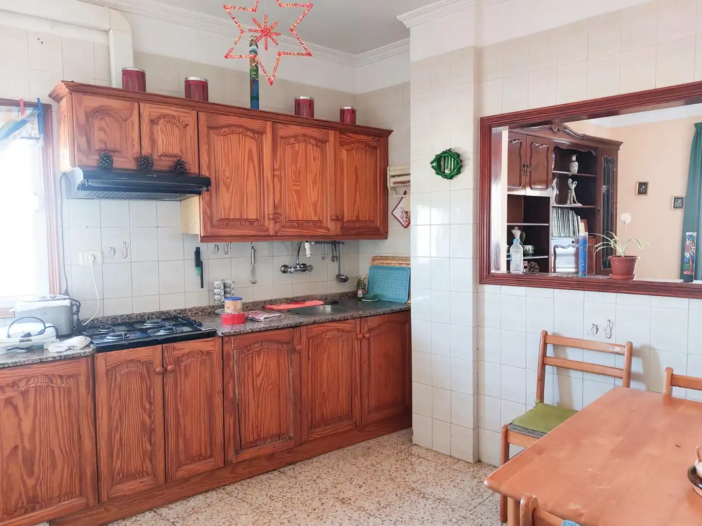 Küche von Wohnung zum Verkauf in San Cristóbal de la Laguna mit Balkon