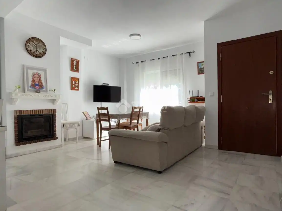 Living room of Detached homes for sale in La Algaba  with Air Conditioner, Private garden and Terrace