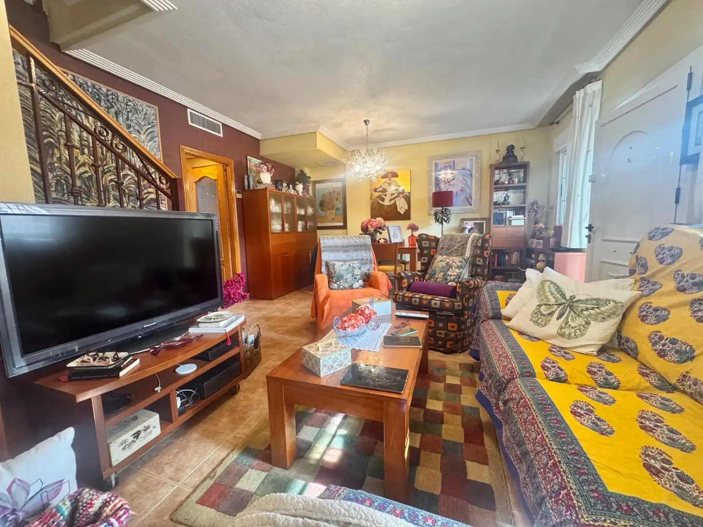 Sala d'estar de Casa o xalet en venda en Orihuela amb Aire condicionat, Calefacció i Terrassa