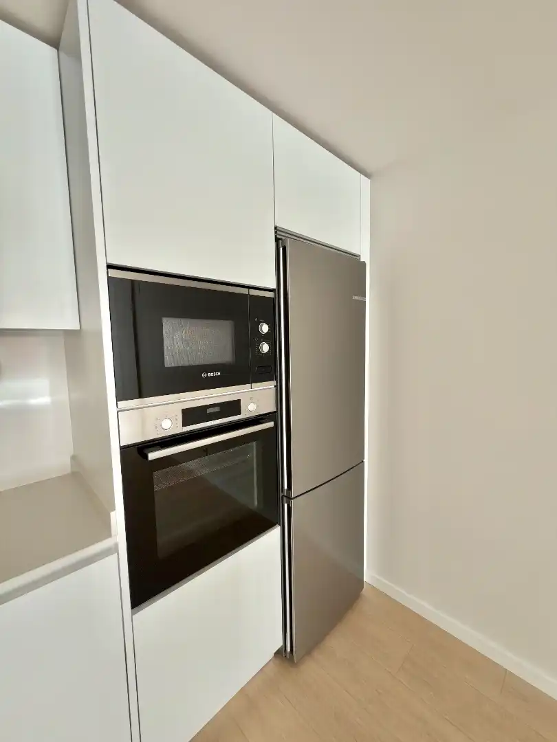 Kitchen of Flat for sale in Valencia  with Air Conditioner, Parquet flooring and Terrace