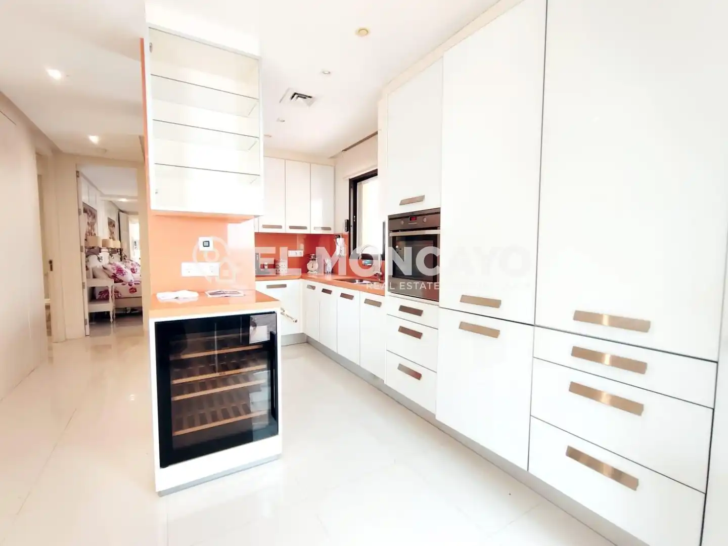 Cocina de Ático en venta en Guardamar del Segura con Aire acondicionado, Calefacción y Jardín privado