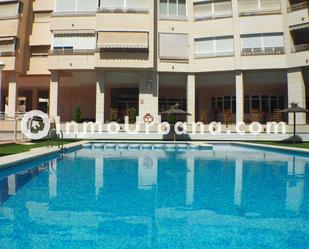 Swimming pool of Flat for sale in Alicante / Alacant  with Air Conditioner, Heating and Private garden