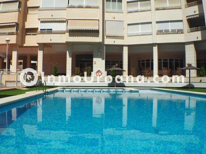 Swimming pool of Flat for sale in Alicante / Alacant  with Air Conditioner, Heating and Private garden