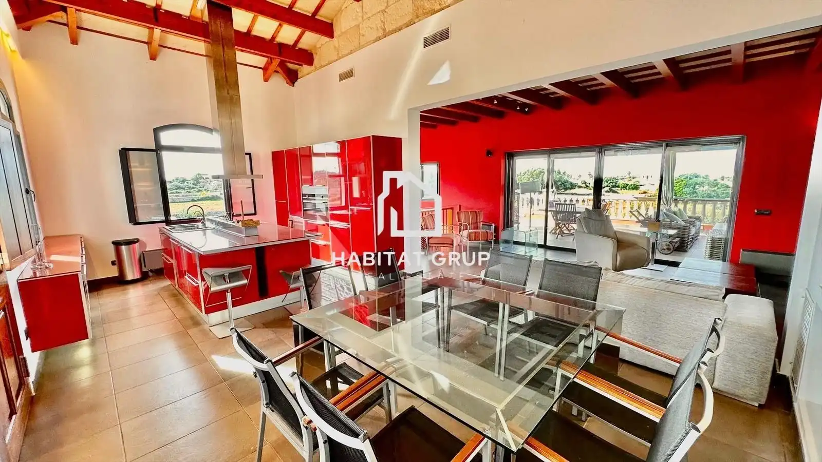 Comedor de Casa o chalet en venta en Ciutadella de Menorca con Calefacción, Jardín privado y Terraza
