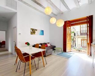 Living room of Apartment to rent in  Valencia Capital  with Air Conditioner, Heating and Balcony