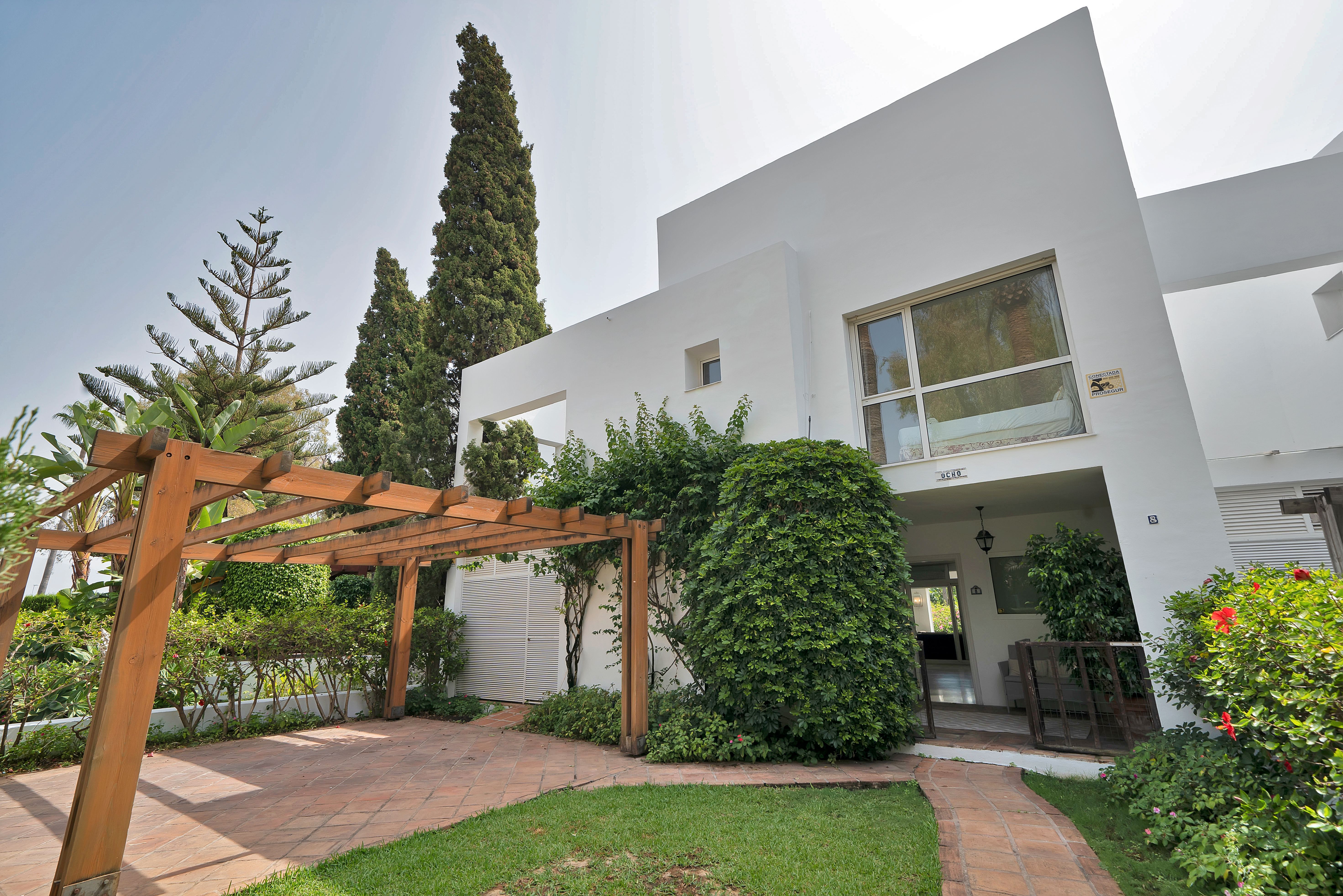 Jardí de Casa adosada en venda en Marbella amb Jardí privat, Terrassa i Alarma