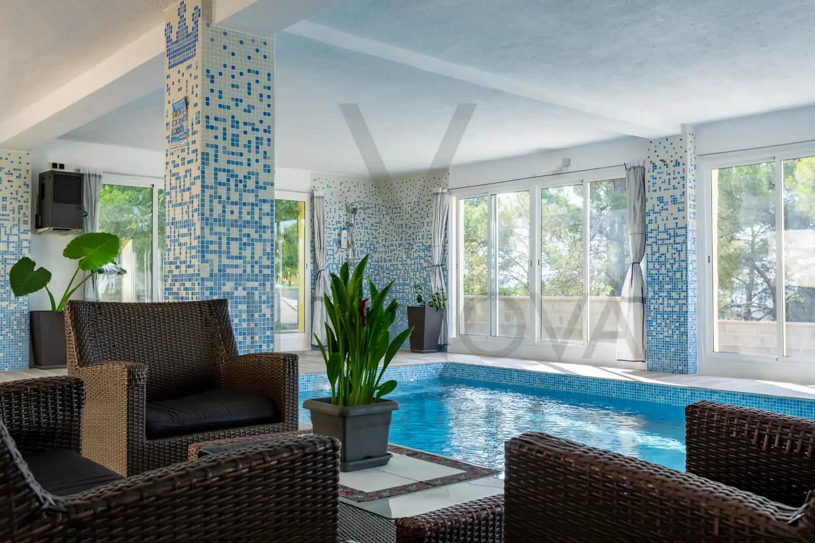 Piscina de Casa o chalet en venta en Cabra del Camp con Aire acondicionado, Calefacción y Jardín privado