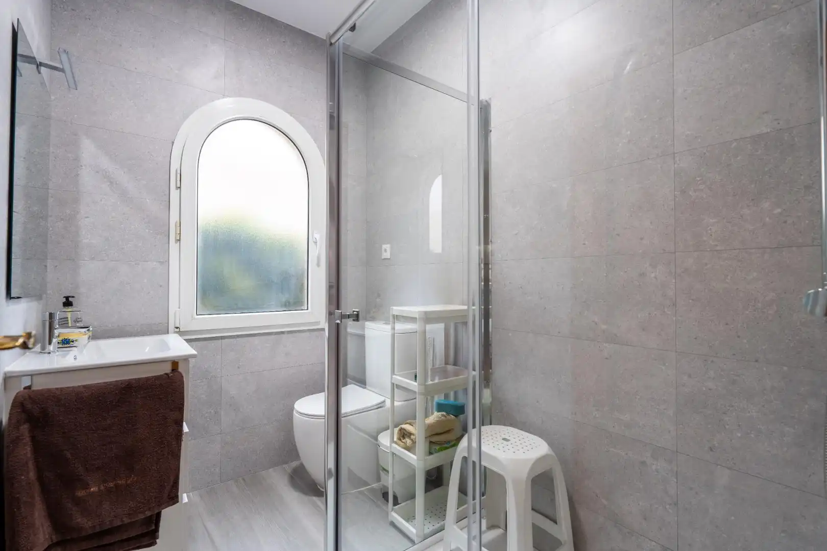 Bathroom of Houses for sale in Roquetas de Mar  with Air Conditioner, Private garden and Terrace