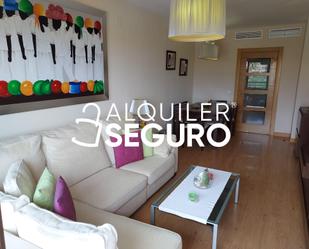 Living room of Flat to rent in  Madrid Capital  with Air Conditioner, Terrace and Swimming Pool