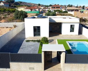 Exterior view of House or chalet for sale in Fortuna  with Private garden, Terrace and Swimming Pool