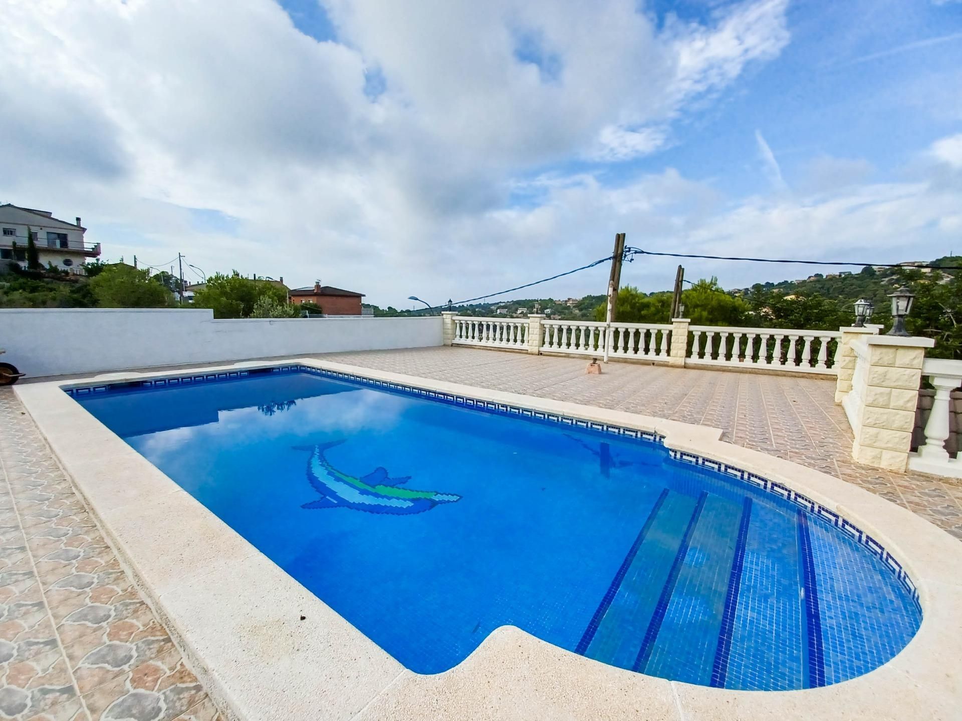 Piscina de Casa o chalet en venta en Cunit