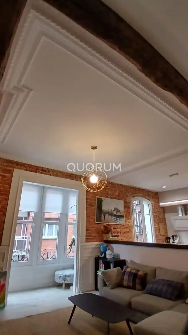 Sala de estar de Piso en venta en Bilbao  con Calefacción