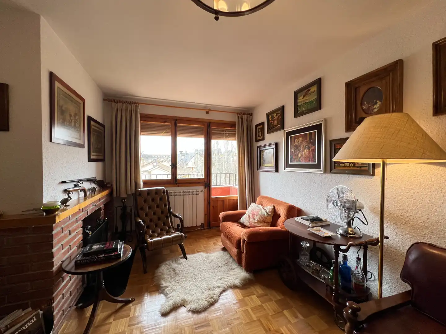 Living room of Attic for sale in Jaca  with Terrace and Community pool