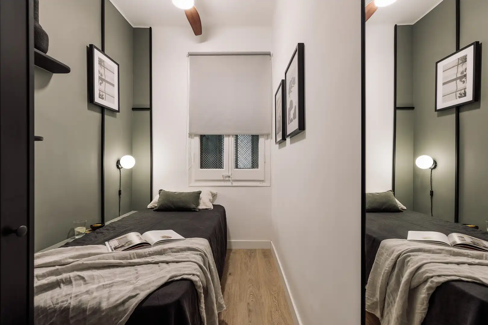 Habitación de Apartamento de alquiler en Barcelona con Amueblado, Horno y Lavadora