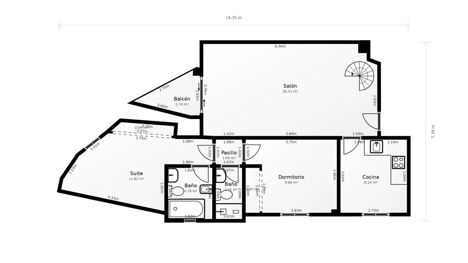 Ático con terraza en venta en Torremolinos -  PELIGRO, imagen 30