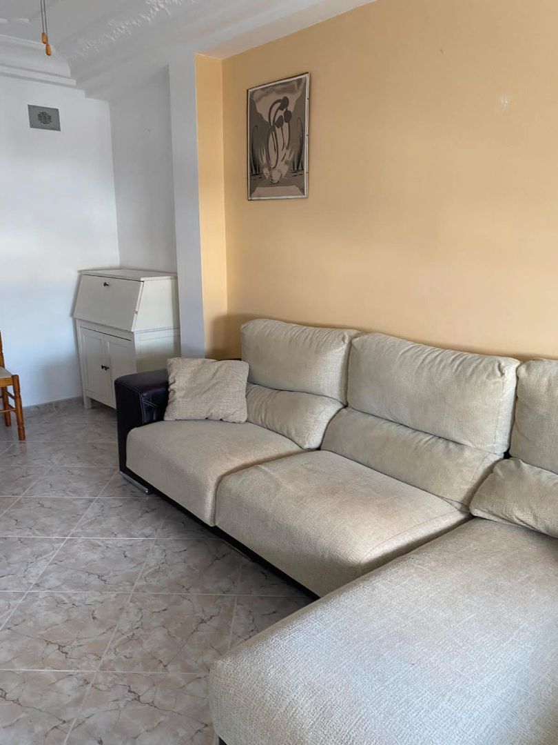 Sala de estar de Piso de alquiler en Chiclana de la Frontera con Amueblado