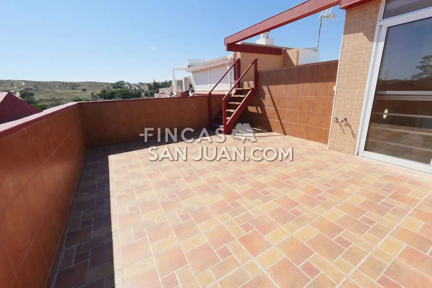 Terrace of Detached homes for sale in Sant Joan d'Alacant  with Air Conditioner and Furnished