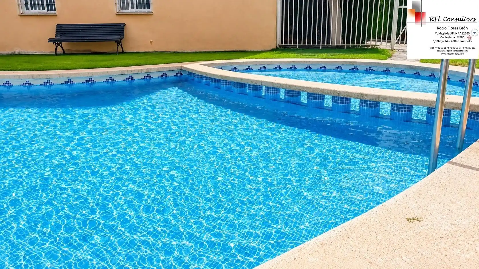 Schwimmbecken von Wohnungen zum Verkauf in Torreblanca mit Privatgarten, Terrasse und Abstellraum