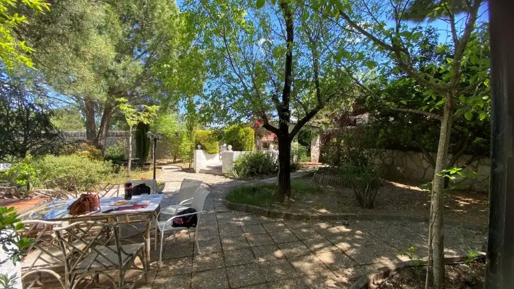 Jardí de Casa o xalet en venda en Cadalso de los Vidrios amb Aire condicionat, Calefacció i Jardí privat