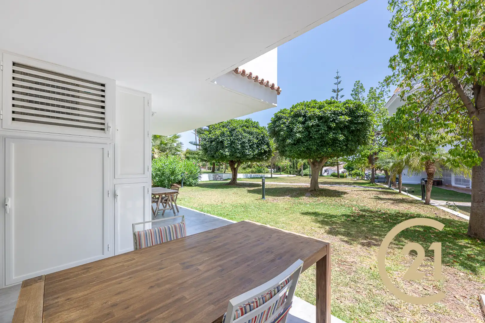Terraza de Planta baja en venta en Marbella con Aire acondicionado, Terraza y Amueblado