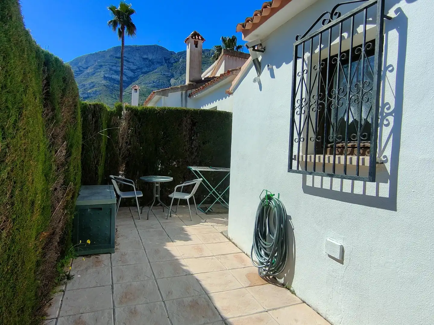 Garten von Haus oder Chalet zur Miete in Dénia mit Klimaanlage, Heizung und Privatgarten
