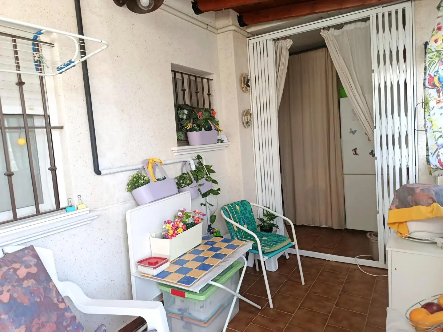 Terrassa de Casa adosada en venda en Castalla amb Jardí privat, Terrassa i Moblat