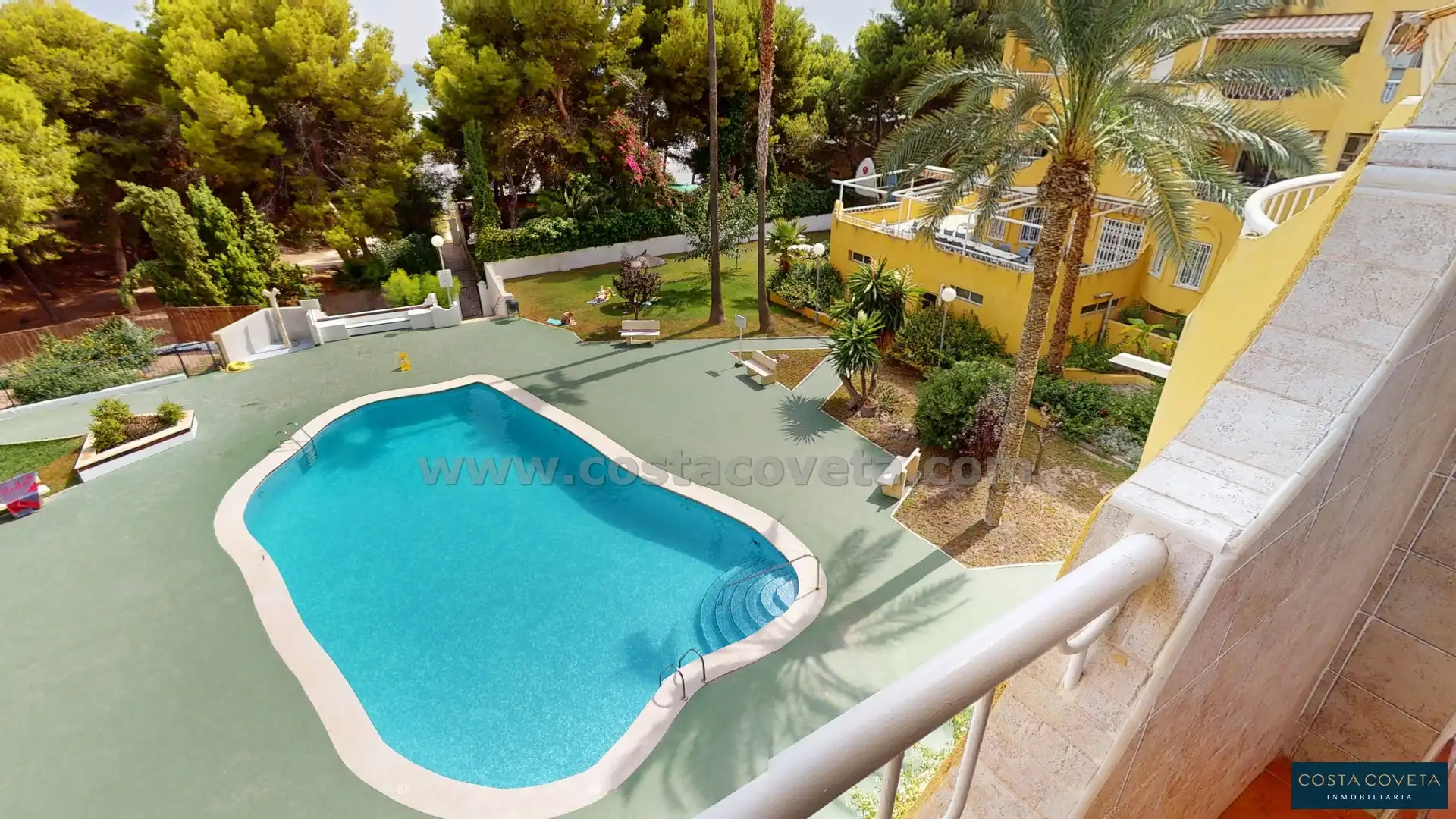 Swimming pool of Apartments for sale in El Campello  with Air Conditioner, Terrace and Swimming Pool