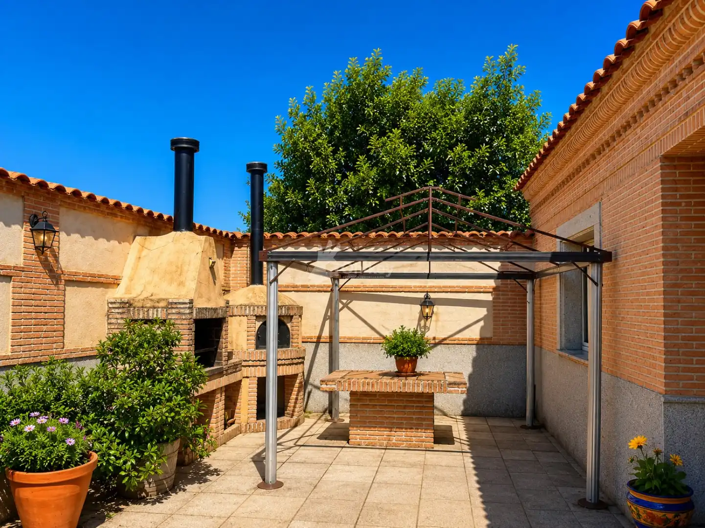 Terraza de Casa o chalet en venta en Cedillo del Condado con Aire acondicionado, Calefacción y Piscina