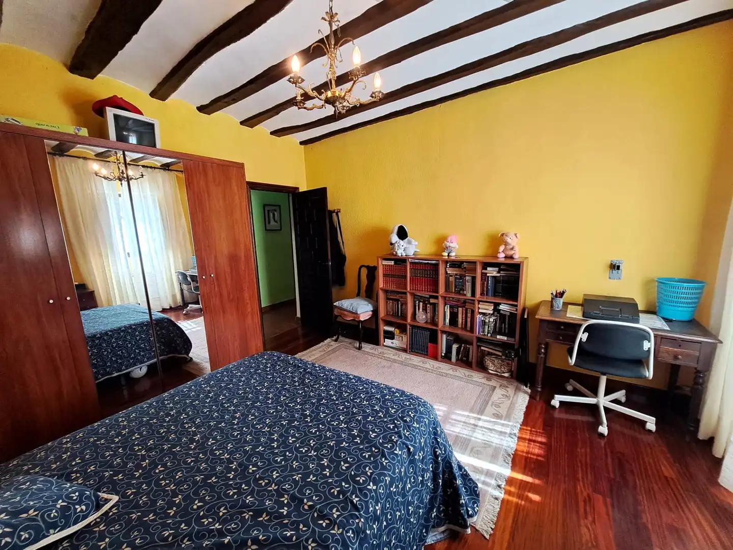 Dormitori de Casa adosada en venda en Baños de Rioja amb Calefacció, Jardí privat i Terrassa