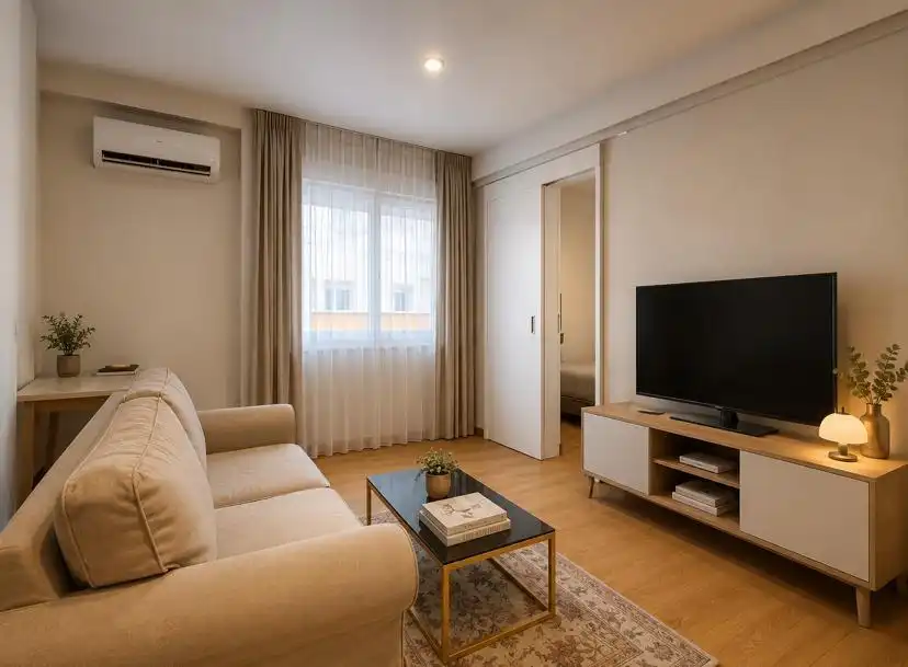Living room of Study for sale in Madrid
