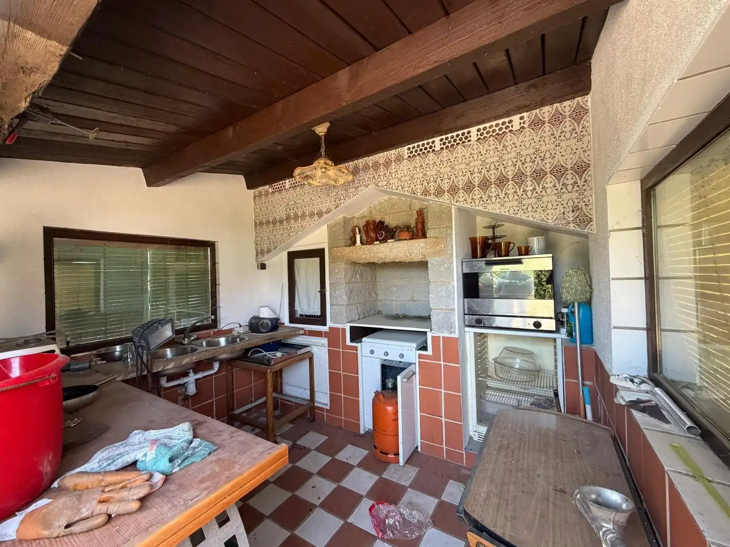 Cocina de Casa o chalet en venta en Casar de Cáceres con Aire acondicionado, Calefacción y Terraza