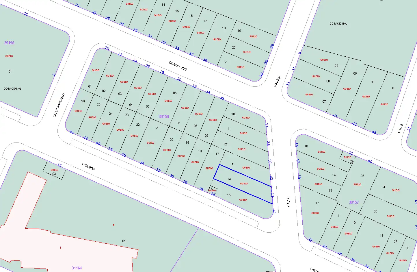 Residential land for sale in Calle Madrid