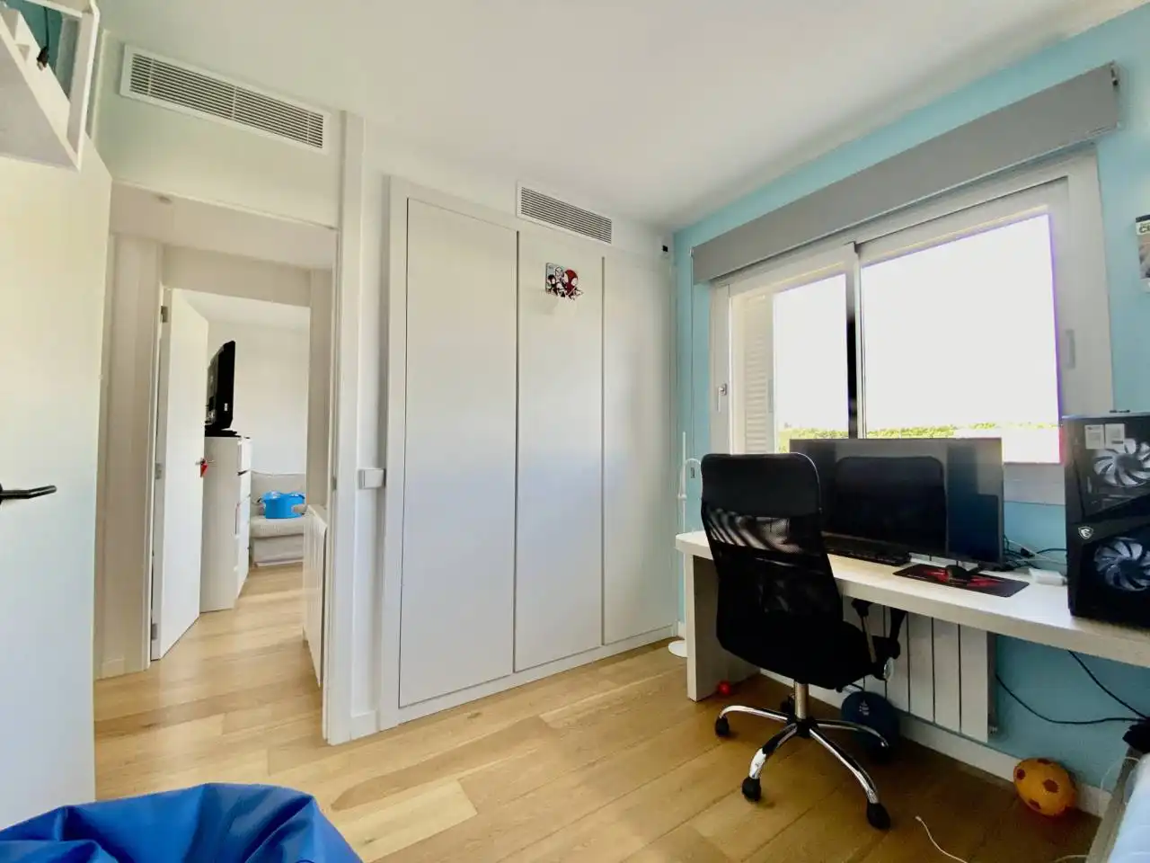 Schlafzimmer von Einfamilien-Reihenhaus zur Miete in Ponent