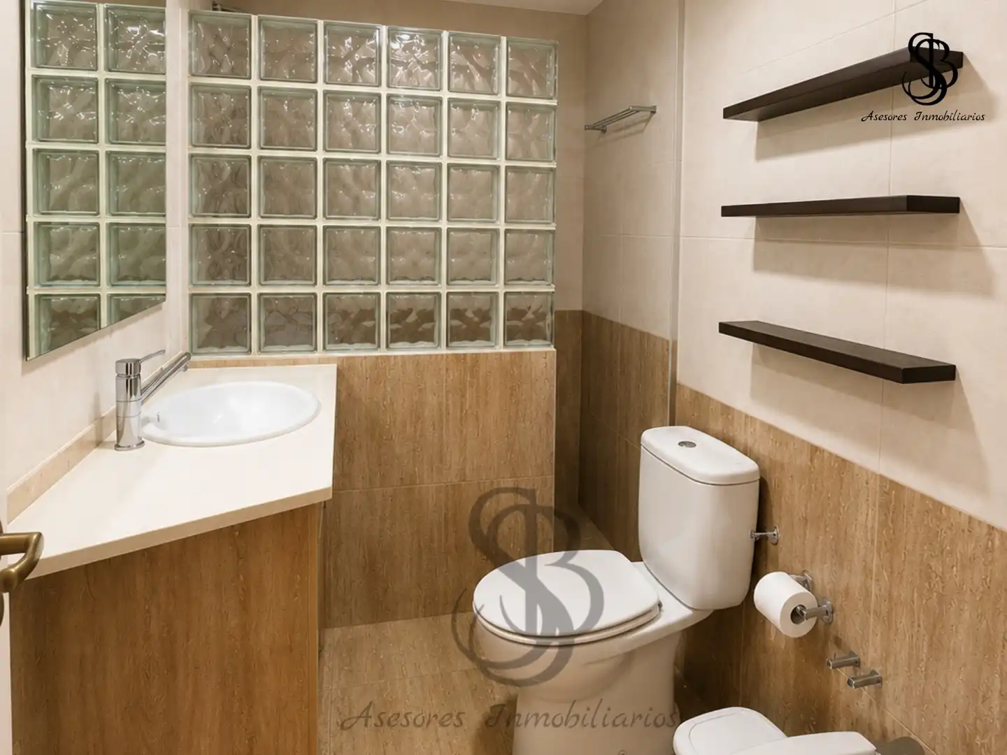 Badezimmer von Wohnungen zum Verkauf in Alicante / Alacant mit Klimaanlage, Heizung und Terrasse