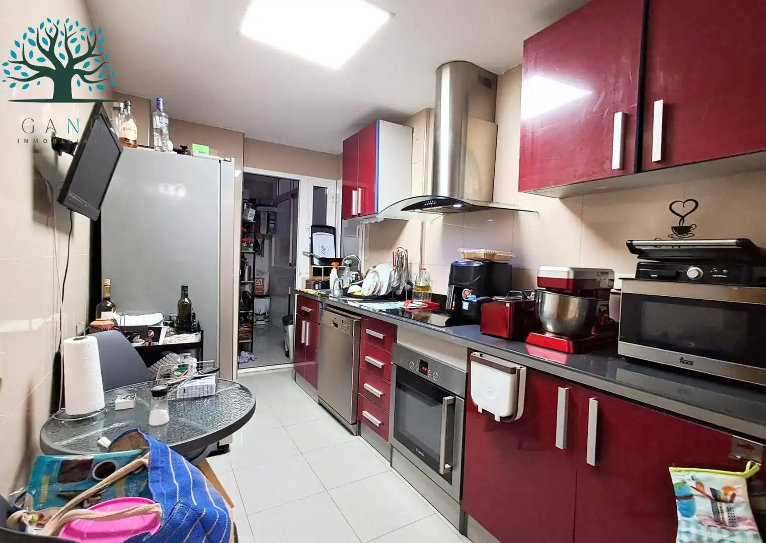 Cocina de Piso en venta en Mazarrón con Aire acondicionado, Terraza y Amueblado