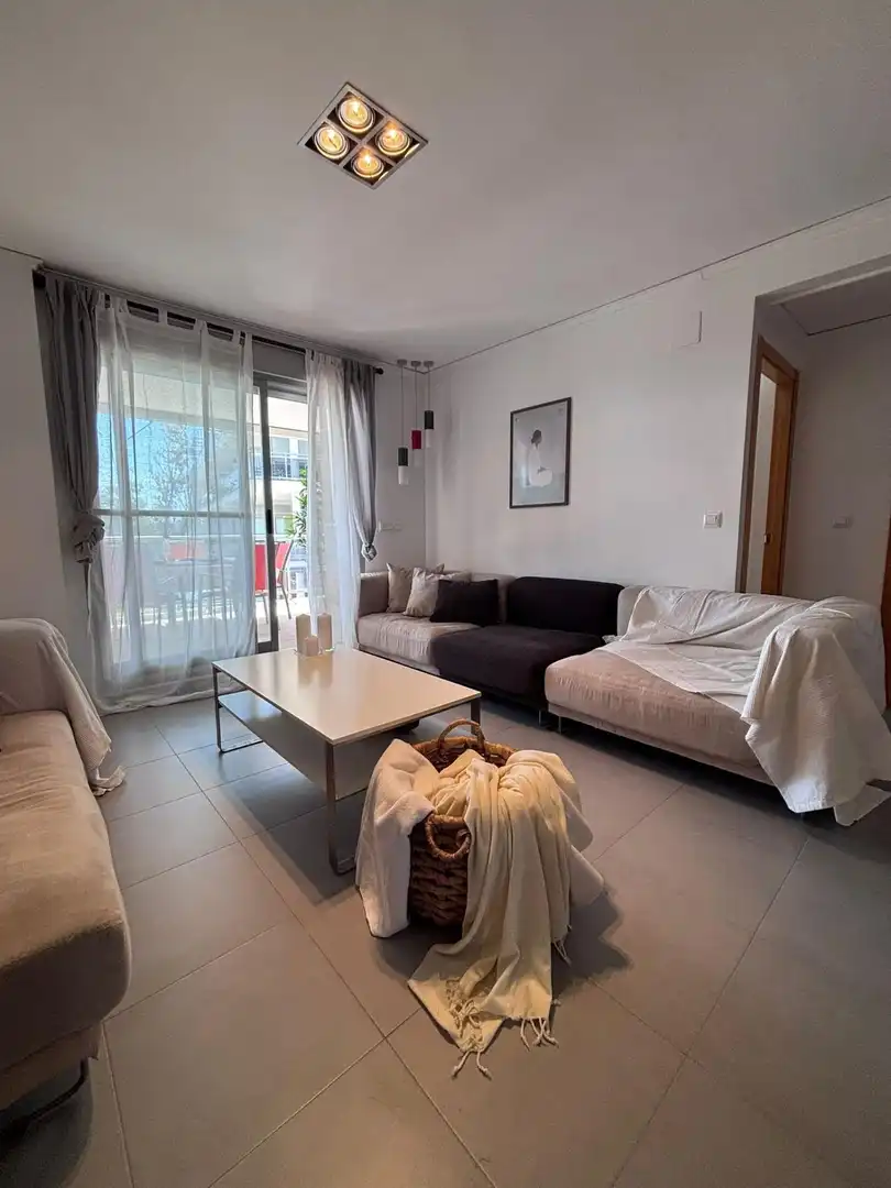 Sala de estar de Apartamento en venta en Dénia con Aire acondicionado, Calefacción y Terraza