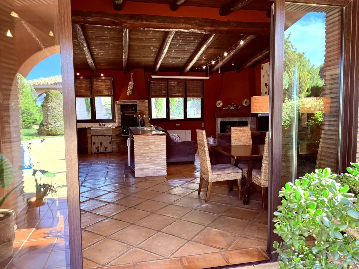Comedor de Casa o chalet en venta en Cocentaina con Calefacción, Jardín privado y Terraza