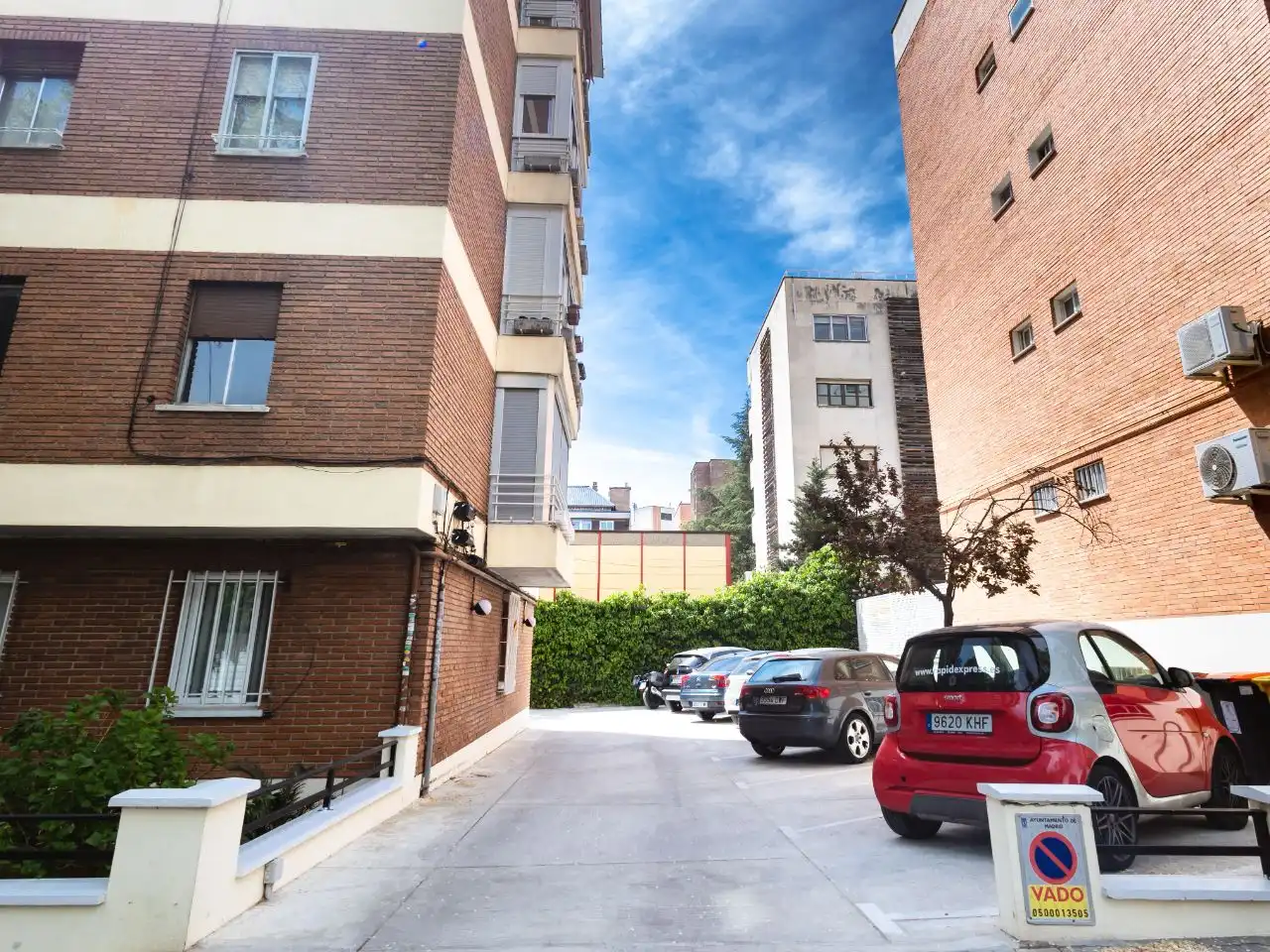 Vista exterior de Apartament de lloguer en Madrid amb Aire condicionat, Calefacció i Moblat