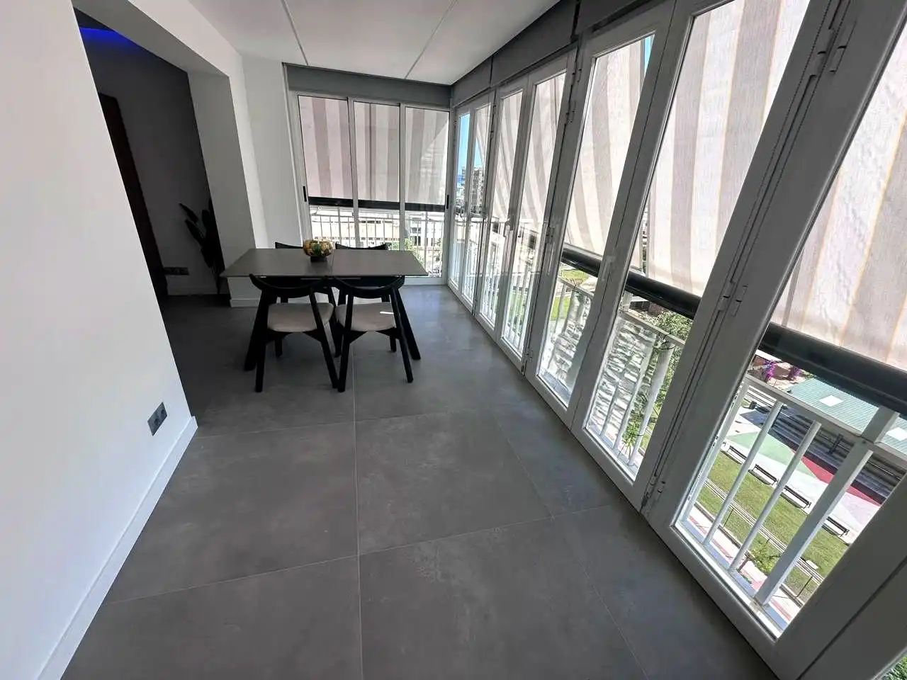 Terrasse von Wohnung zur Miete in Benicasim / Benicàssim mit Klimaanlage, Terrasse und Möbliert