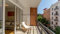 Balcony of Flat for sale in  Madrid Capital  with Air Conditioner and Terrace