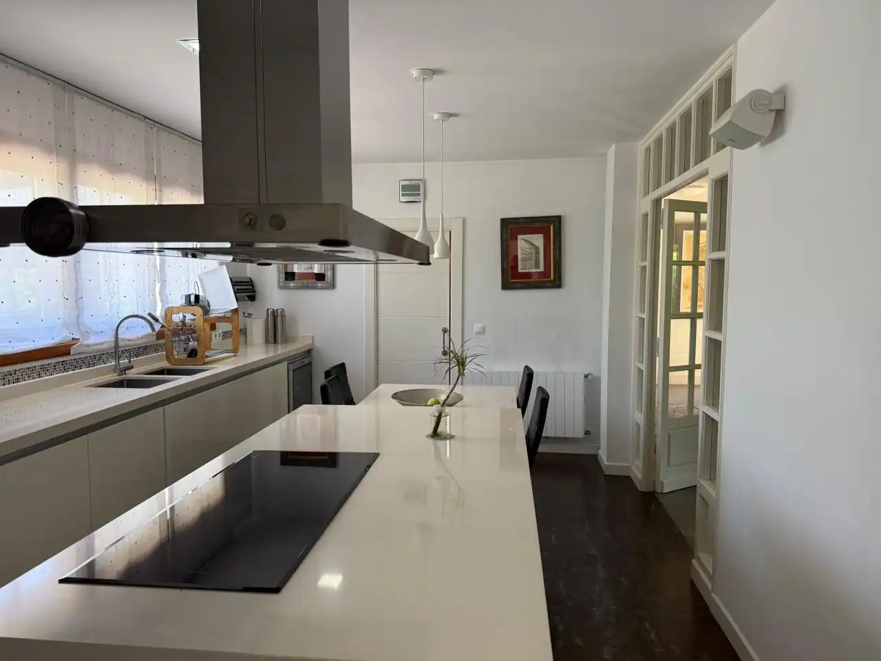 Cocina de Casa o chalet en venta en Ribamontán al Mar con Jardín privado, Terraza y Piscina